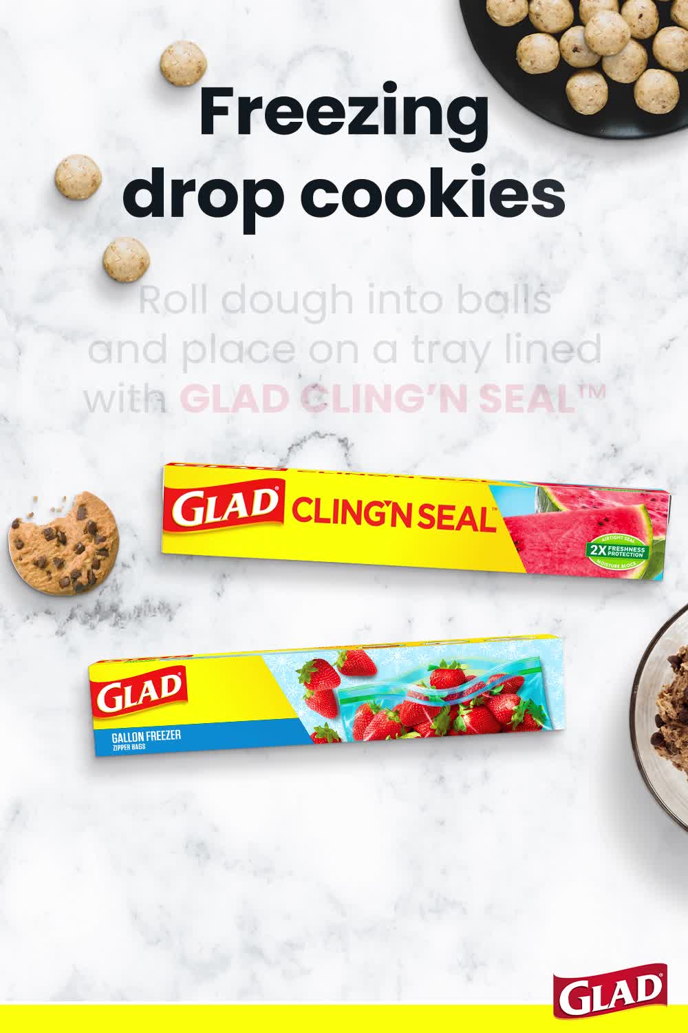 How to freeze cookies